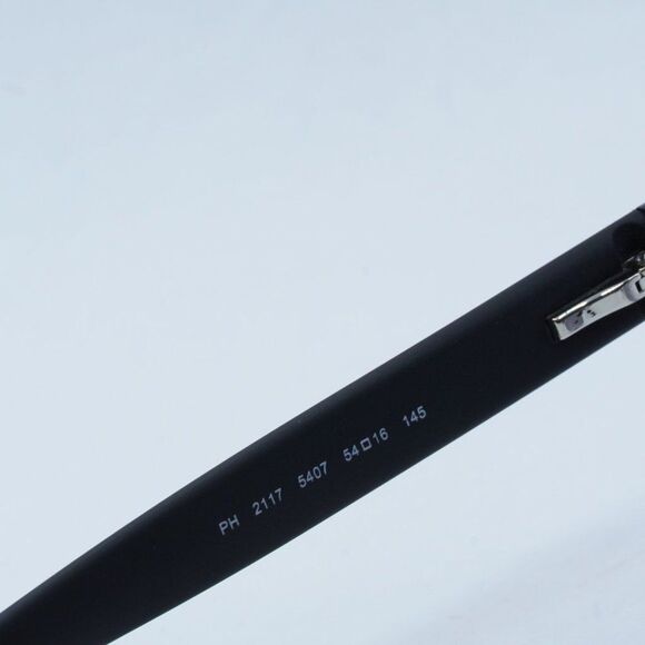 NEW POLO RALPH LAUREN PH2117 5407 SHINY TRANSPARENT GREY EYEGLASSES - Picture 5 of 8